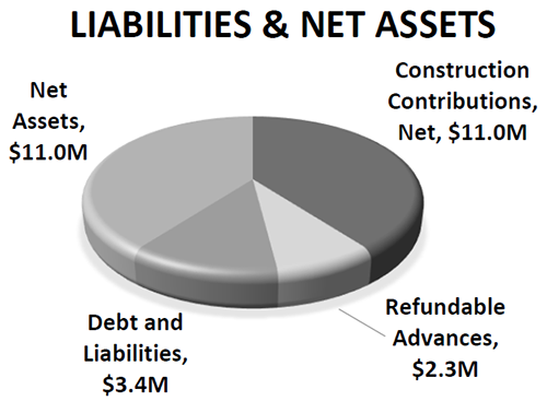 Liabilities and Net Assets Chart
